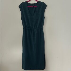 J. Crew Teal Midi Dress